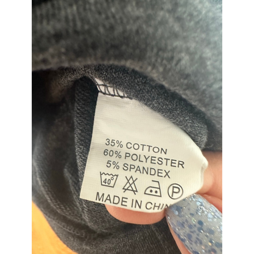 Women's Gray Cat Mom Graphic Sweatshirt M - Picture 4 of 4